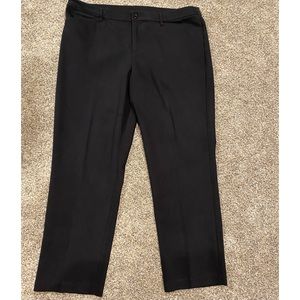 Christopher & Banks Black Trousers. Size 16
